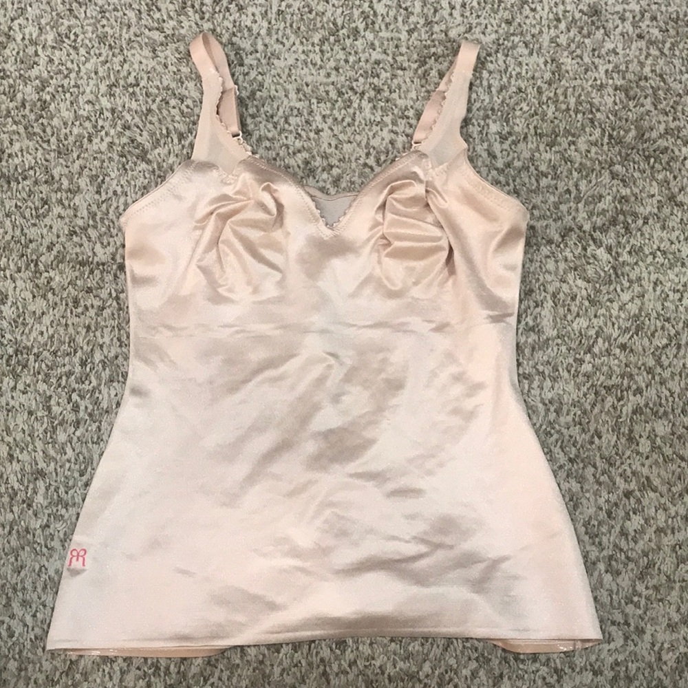 Ruby Ribbon Sheer Full Support Pale Size 34